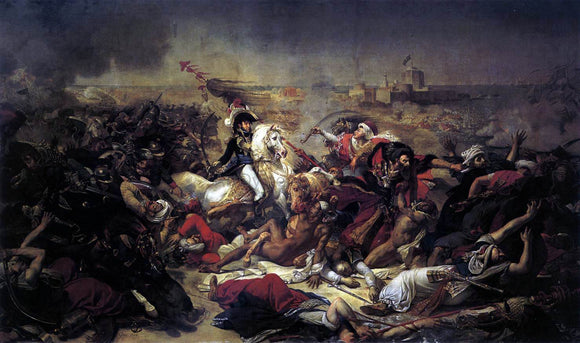  Antoine-Jean Gros The Battle of Abukir - Canvas Art Print