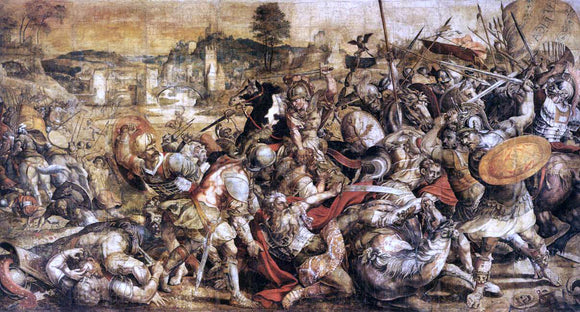  Unknown (4) Masters The Battle of the Ticino - Canvas Art Print