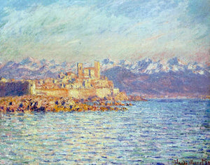  Claude Oscar Monet The Bay of Antibes - Canvas Art Print