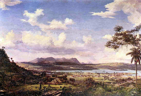  Charles De Wolf Brownell The Bay of Matanzas, Cuba - Canvas Art Print