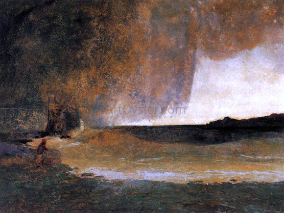  Carl Blechen The Bay of Rapallo - Canvas Art Print