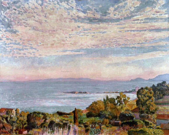  Theo Van Rysselberghe The Bay of Saint Clair - Canvas Art Print