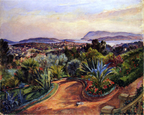  Henri Lebasque The Bay of Toulon - Canvas Art Print
