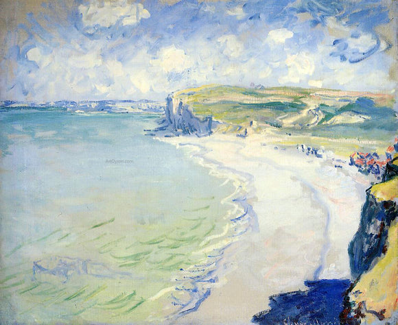  Claude Oscar Monet The Beach at Pourville - Canvas Art Print