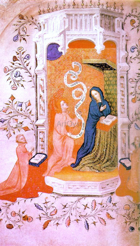  Herman Scheere The Beaufort Book of Hours - Canvas Art Print