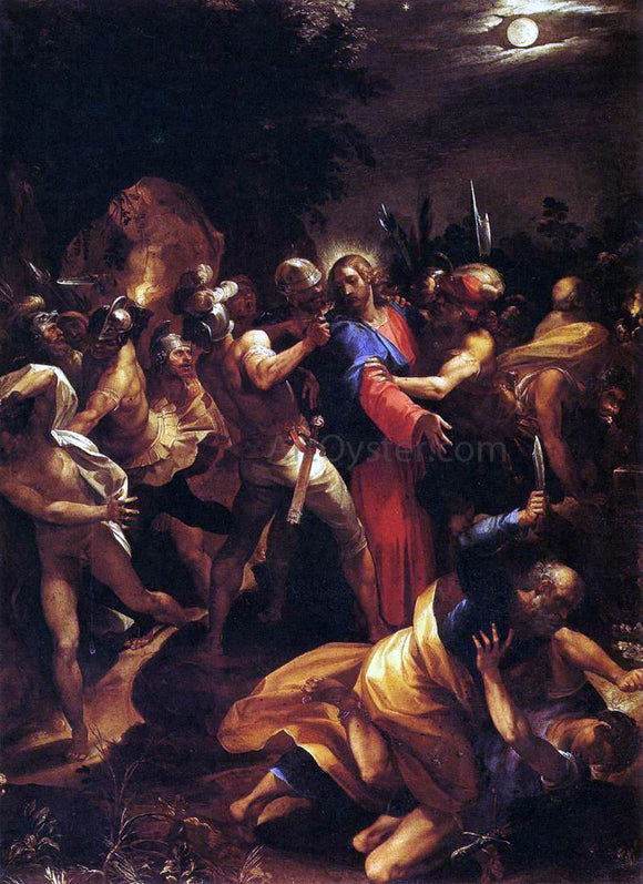  Giuseppe Cesari The Betrayal of Christ - Canvas Art Print