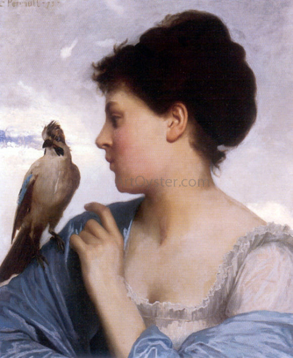  Leon Bazile Perrault The Bird Charmer - Canvas Art Print