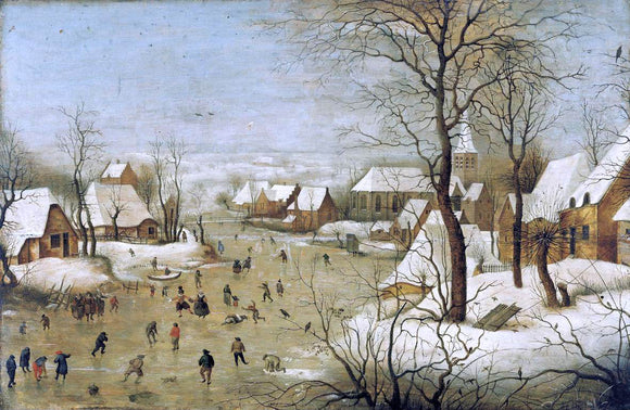  The Younger Pieter Brueghel The Bird Trap - Canvas Art Print