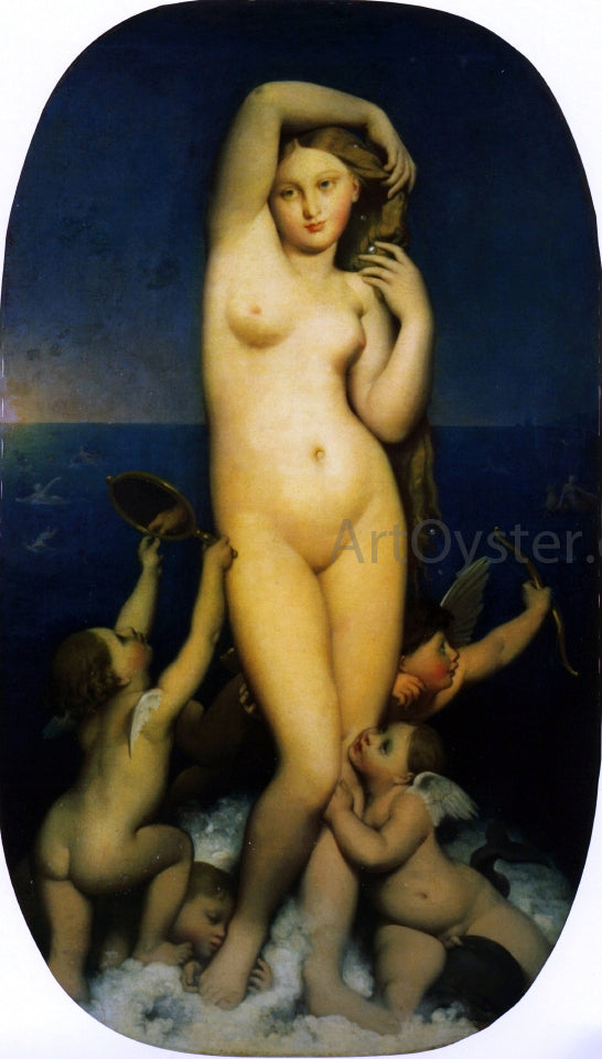  Jean-Auguste-Dominique Ingres The Birth of Venus - Canvas Art Print