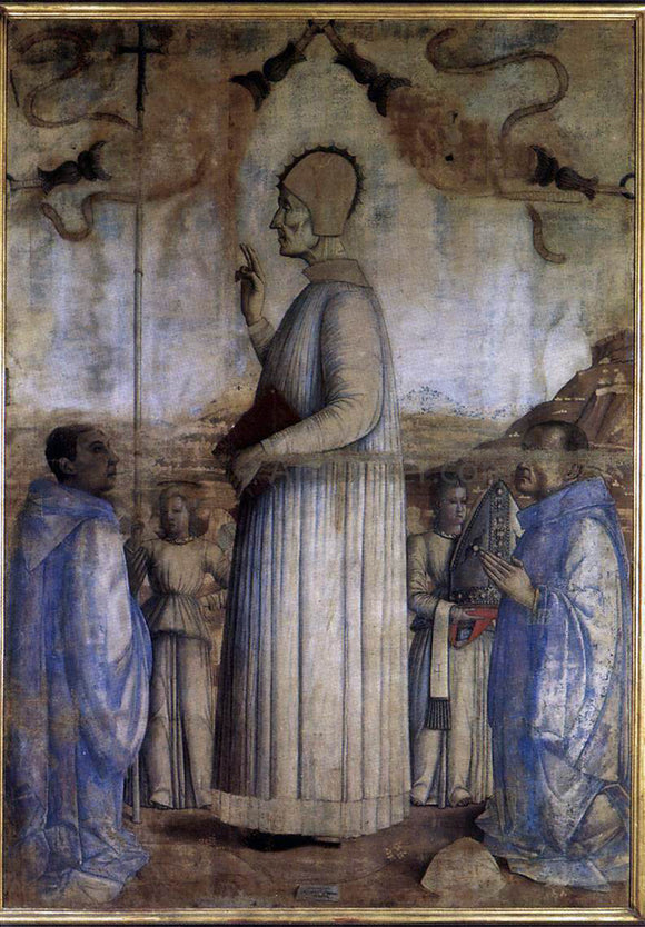  Gentile Bellini The Blessed Lorenzo Giustiniani - Canvas Art Print