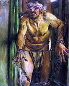  Lovis Corinth The Blinded Samson - Canvas Art Print