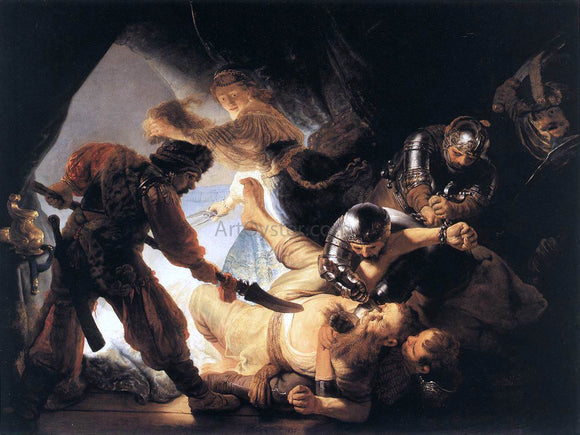  Rembrandt Van Rijn The Blinding of Samson - Canvas Art Print