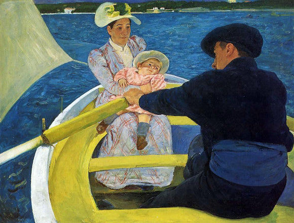  Mary Cassatt The Boating Party - Canvas Art Print