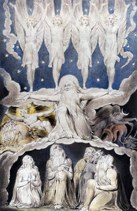  William Blake The Book of Job: When the Morning Stars Sang Together - Canvas Art Print