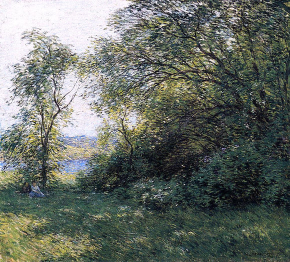  Willard Leroy Metcalf The Bower - Canvas Art Print