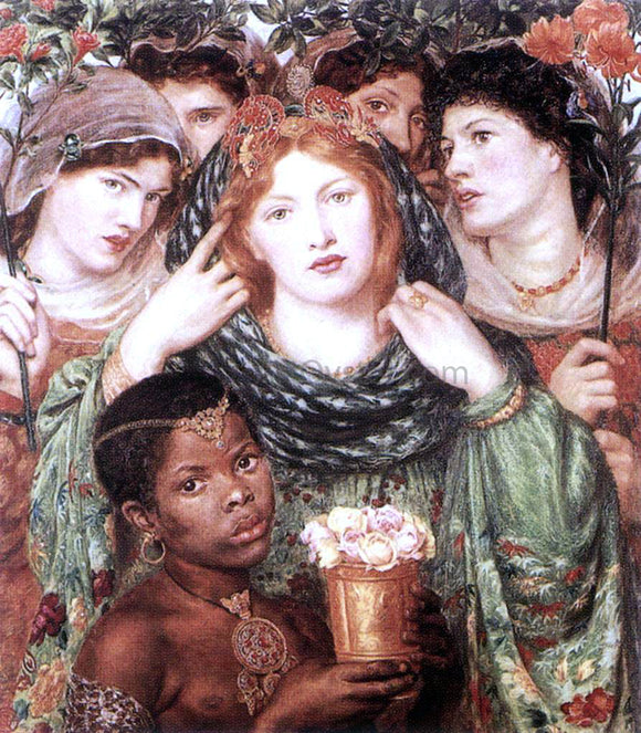  Dante Gabriel Rossetti The Bride - Canvas Art Print