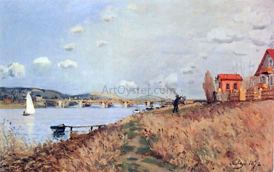  Alfred Sisley The Bridge at Argenteuil - Canvas Art Print