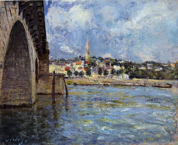  Alfred Sisley The Bridge at Saint-Cloud - Canvas Art Print