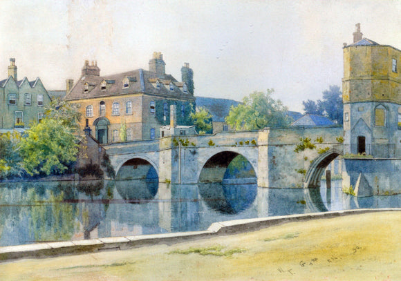  William Fraser Garden The Bridge at St. Ives - Canvas Art Print