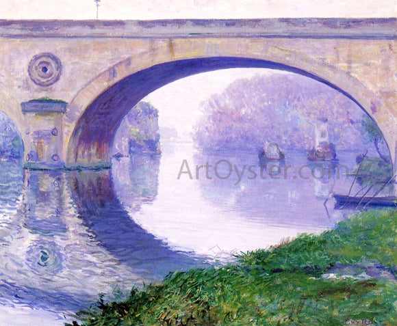  Guy Orlando Rose The Bridge at Vernon - Canvas Art Print