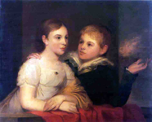  Thomas Sully The Brinton Children - Canvas Art Print