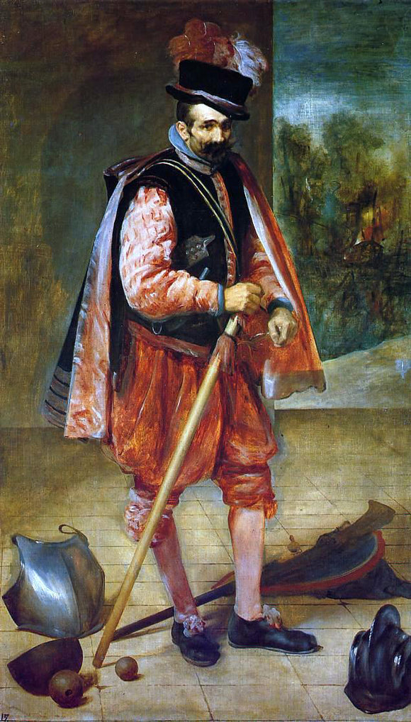  Diego Velazquez The Buffoon Juan de Austria - Canvas Art Print