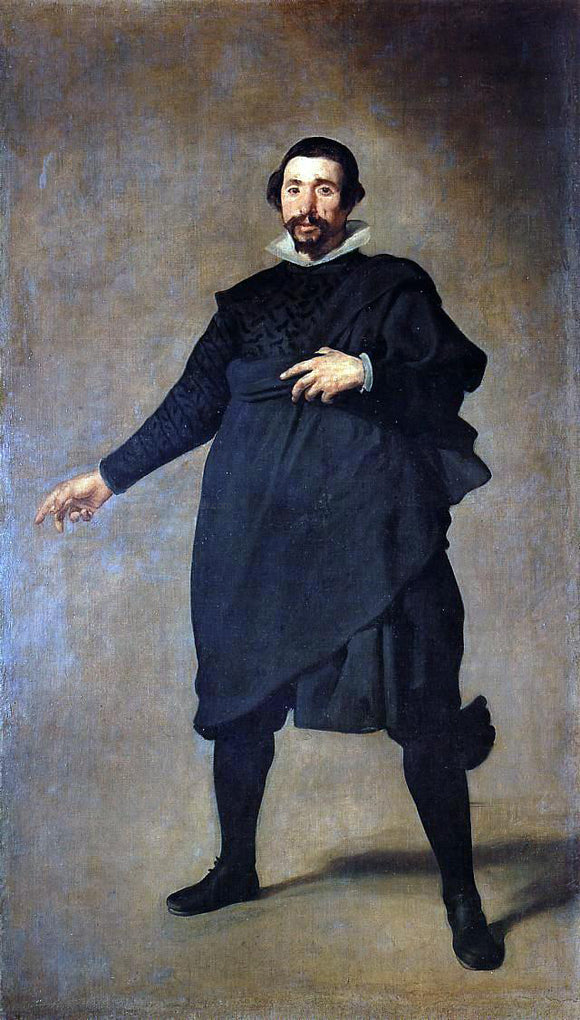  Diego Velazquez The Buffoon Pablo de Valladolid - Canvas Art Print