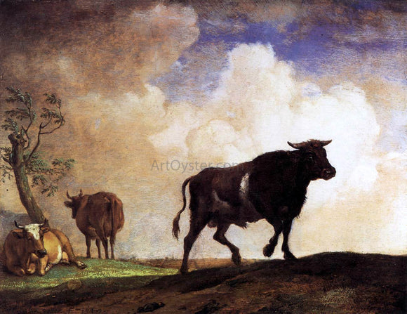  Paulus Potter The Bull - Canvas Art Print