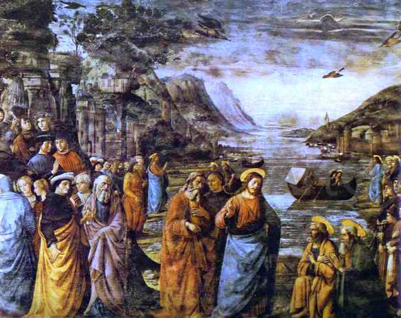  Domenico Ghirlandaio The Calling of St. Peter - Canvas Art Print