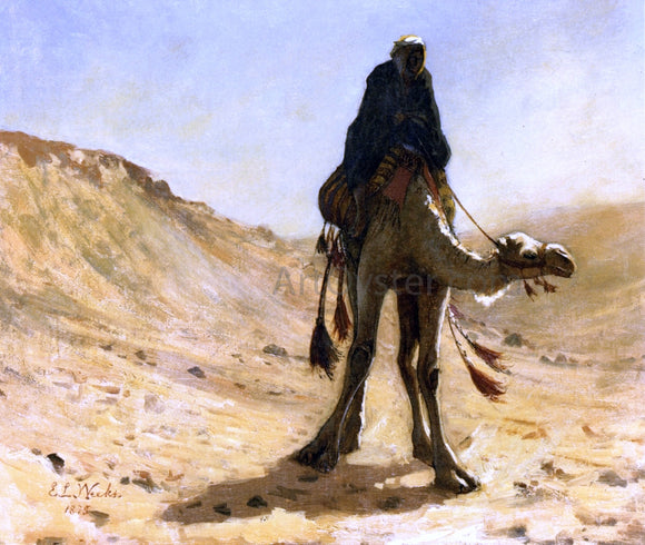  Edwin Lord Weeks A Camel Rider - Canvas Art Print