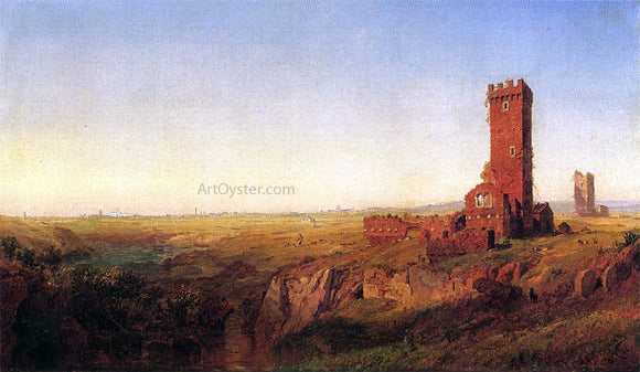  Jasper Francis Cropsey The Campagna of Rome - Canvas Art Print
