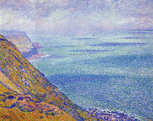  Theo Van Rysselberghe The Cap Gris Nez, Foggy Weather - Canvas Art Print