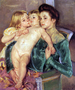  Mary Cassatt The Caress - Canvas Art Print