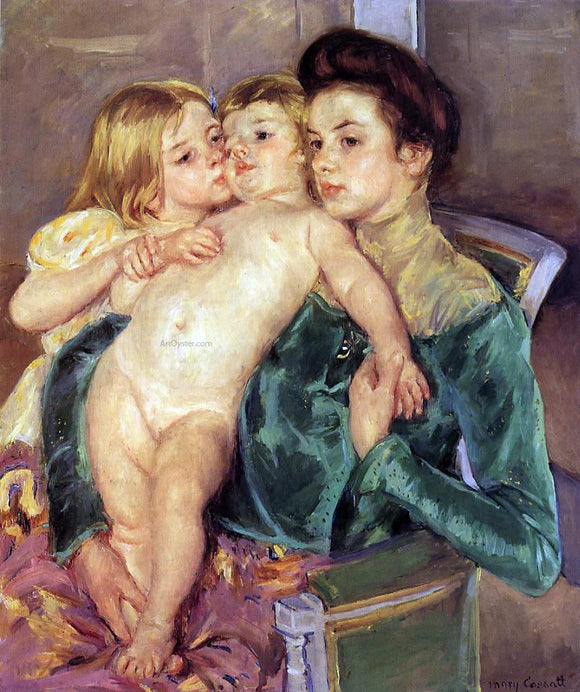  Mary Cassatt The Caress - Canvas Art Print