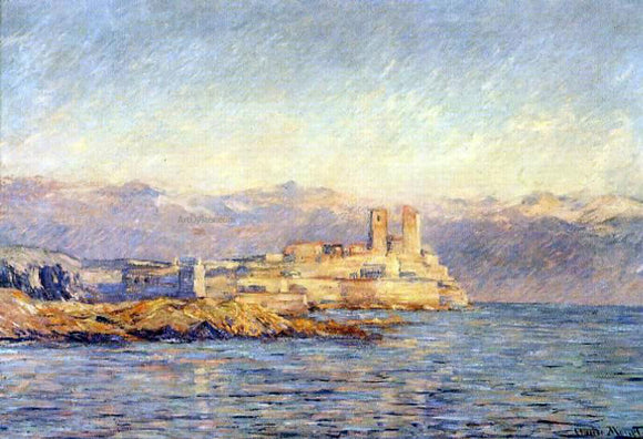  Claude Oscar Monet The Castle in Antibes - Canvas Art Print