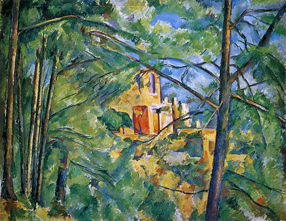  Paul Cezanne The Chateau Noir - Canvas Art Print