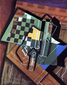  Juan Gris The Checkerboard - Canvas Art Print