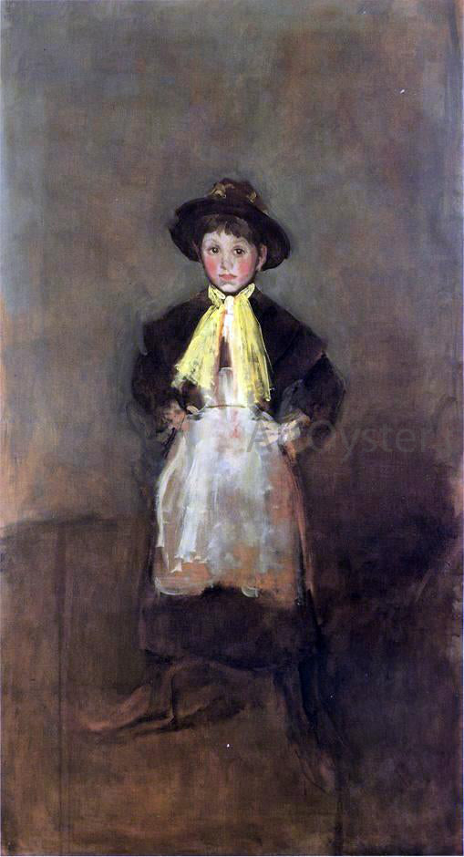  James McNeill Whistler The Chelsea Girl - Canvas Art Print