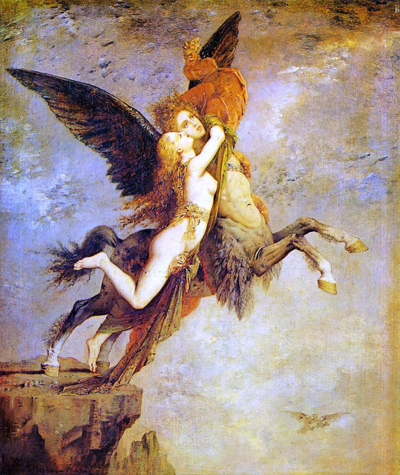  Gustave Moreau The Chimera - Canvas Art Print