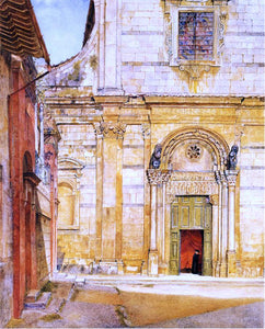  Henry Roderick Newman The Church of San Giovanni, Luca - Canvas Art Print