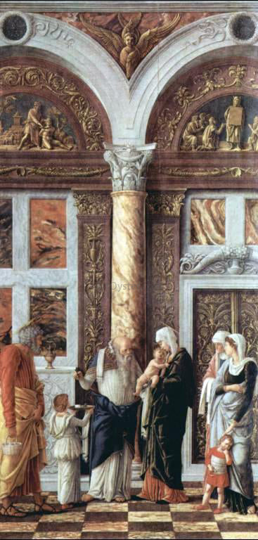 Andrea Mantegna The Circumsicion of Jesus - Canvas Art Print