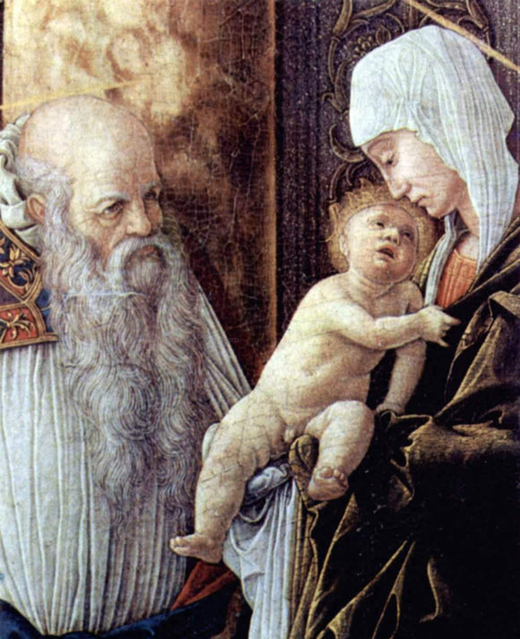  Andrea Mantegna The Circumsicion of Jesus, detail - Canvas Art Print