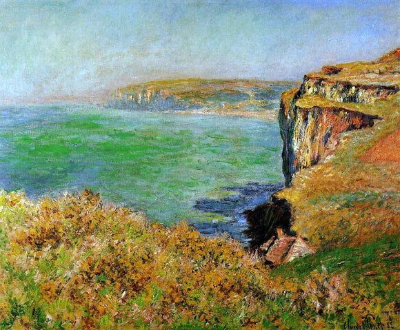  Claude Oscar Monet A Cliff at Varengeville - Canvas Art Print