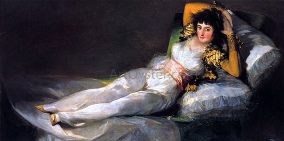  Francisco Jose de Goya Y Lucientes The Clothed Maja - Canvas Art Print
