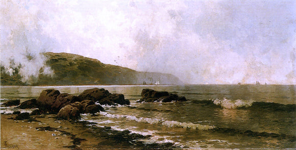  Alfred Thompson Bricher The Coast at Grand Manan - Canvas Art Print