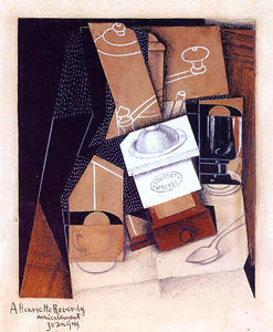  Juan Gris The Coffee Grinder - Canvas Art Print