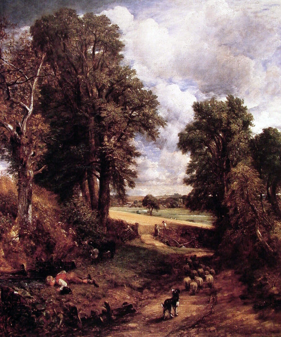  John Constable The Cornfield - Canvas Art Print