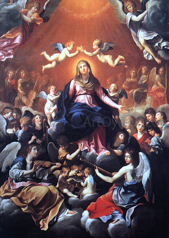  Guido Reni The Coronation of the Virgin - Canvas Art Print