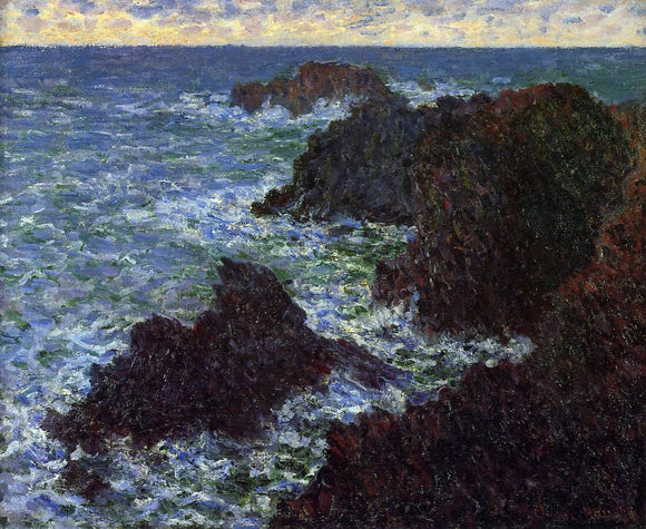  Claude Oscar Monet The Cote Sauvate - Canvas Art Print
