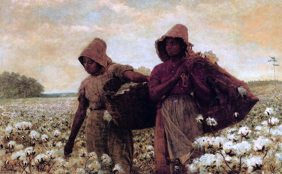  Winslow Homer The Cotton Pickers - Canvas Art Print